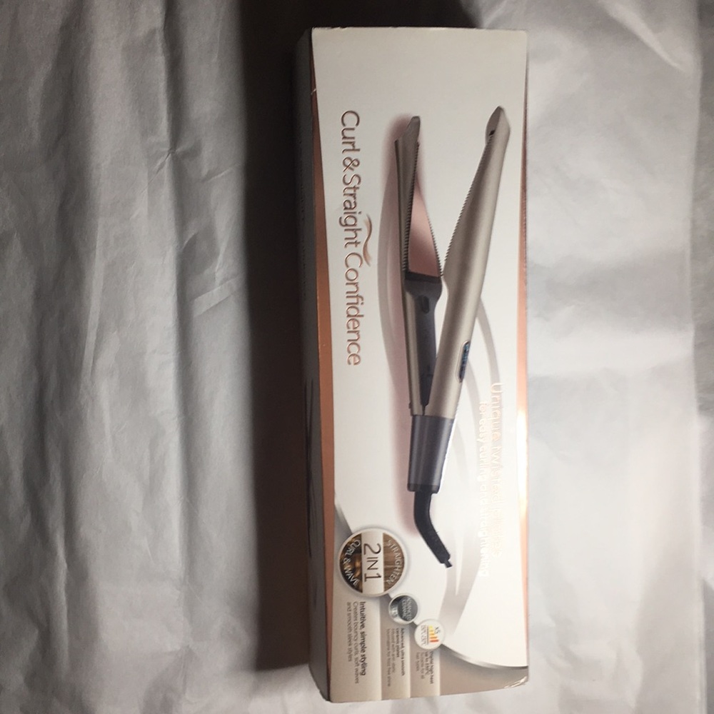 Curl & straight cponfidence 2 in 1